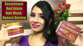 Secureteen Natural Red Onion Hair Mask: Review | Winter Haircare #Secureteen #BloggersConnector screenshot 1