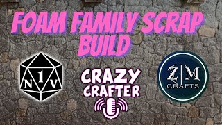 SCRAP BUILD OFF w/NAT 1 VIDEOS, ZANE MORGAN CRAFTS & THE MINI MASON -  Crazy Crafter Livestream