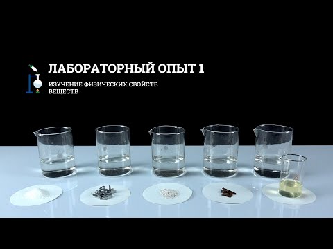 Лабораторный опыт 1. Изучение свойств веществ | Курс химии | 7 класс