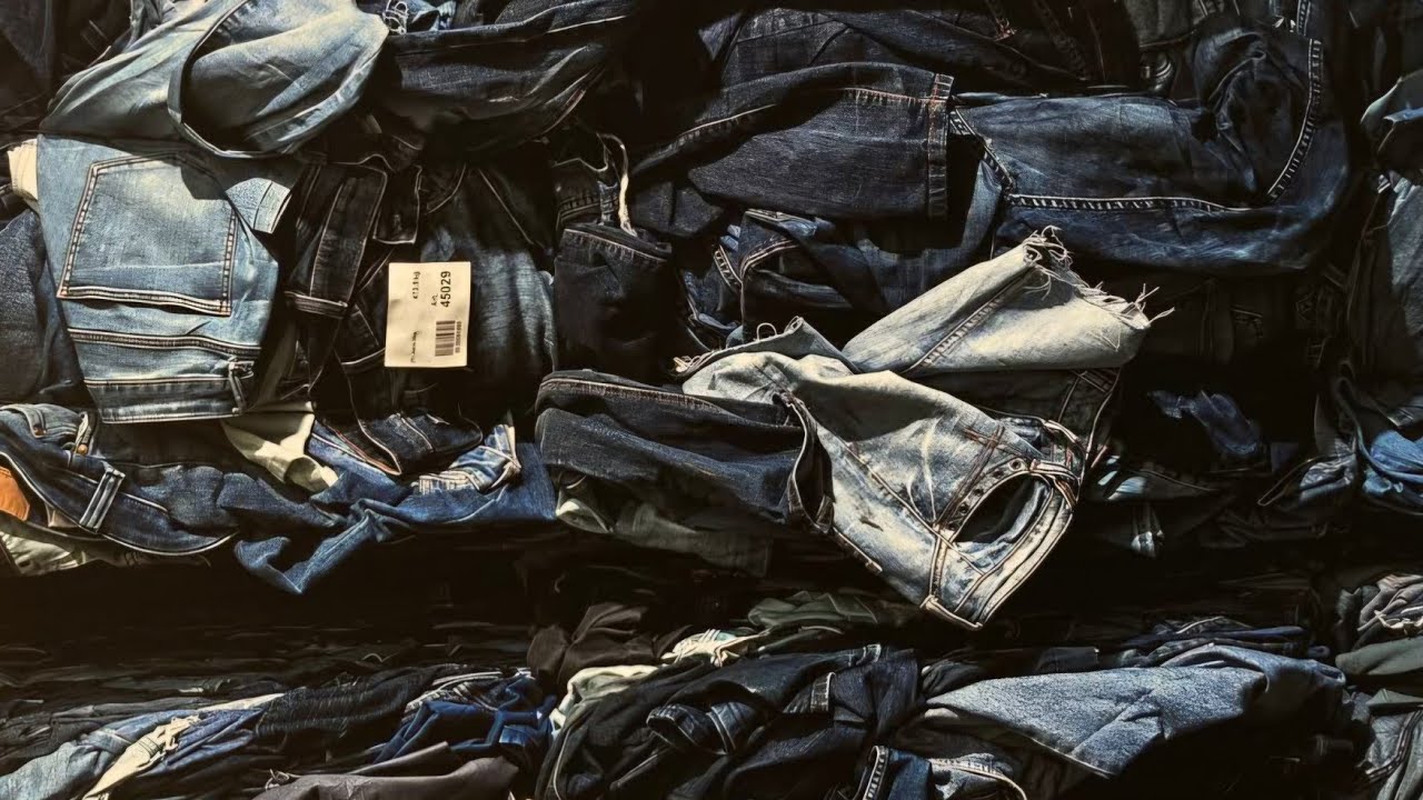 Возможно ли это на самом деле? Превращение одной пары джинсов в двустороннюю сумку