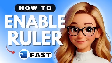 How to Enable Ruler in Microsoft Word - 2025