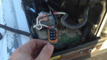 Onan 4000watt Generator Repair Starter and Tune Up.