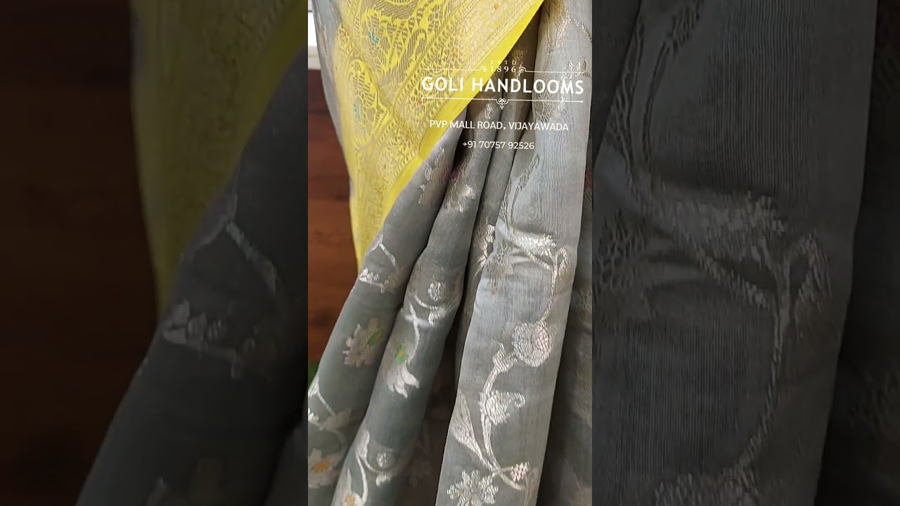 🔔 Latest Wedding Collection Arrived 🔔Pure Handwoven Banarasi Malbari Silk Saree
