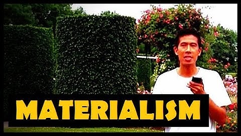 The Things You Own End Up Owning You - Materialism