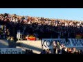 Grada de ultras badajoz cd badajoz  ad mrida derbi 2015