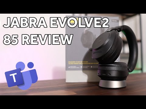 Jabra Evolve2 85 - ANC Wireless Headphones Unboxing and Review 