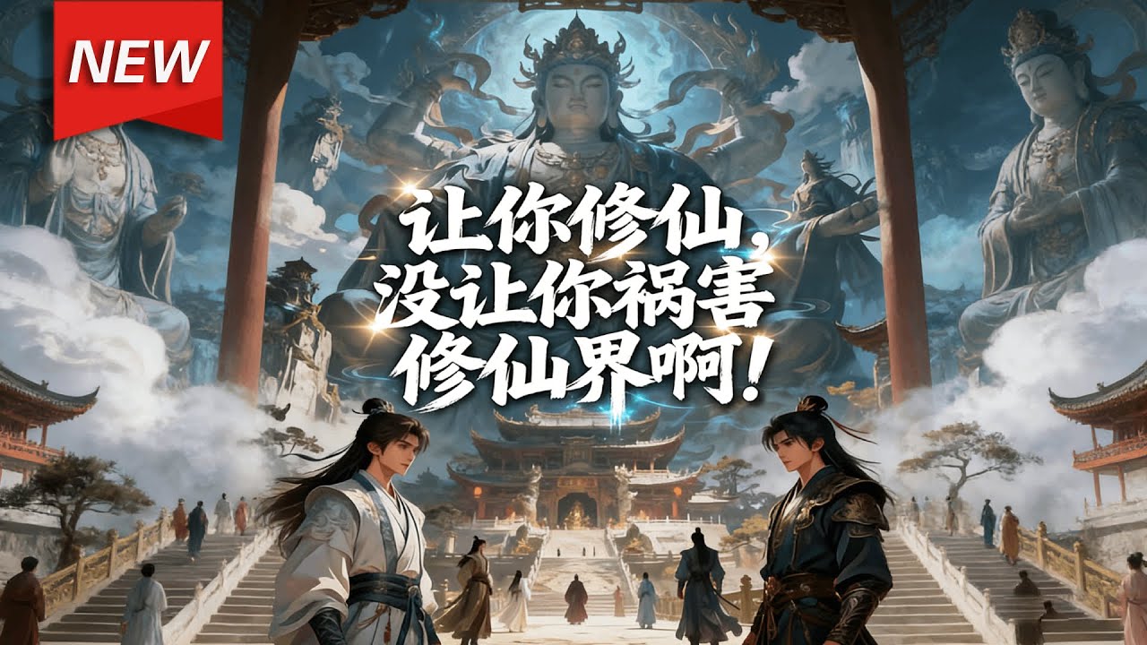 MULTISUB📢新番上线《让你修仙，没让你祸害修仙界啊》第1~109集丨穿越高武世界，秦宇觉醒天赋复制系统，靠复制他人天赋一路逆袭！