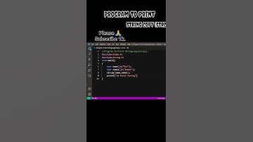 Enter Program To Print String copy (strcpy) II C Language Program PC 🖥️🖥️#c #shorts #dev