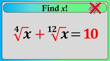 Nice Algebra Math Simplification Problem | Find the Value of X|Find all Real Roots for X