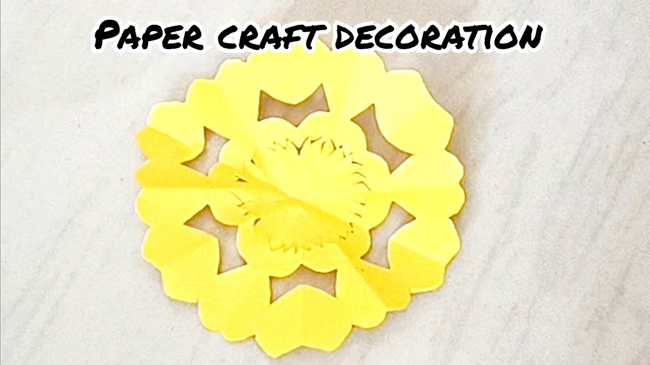 Paper decoration at home,#