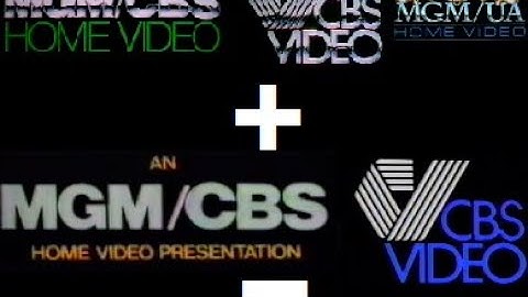Fanmade Creations: MGM/CBS & CBS Video from 1981 & MGM/UA from 1982, 1980 MGM/CBS & CBS Video music