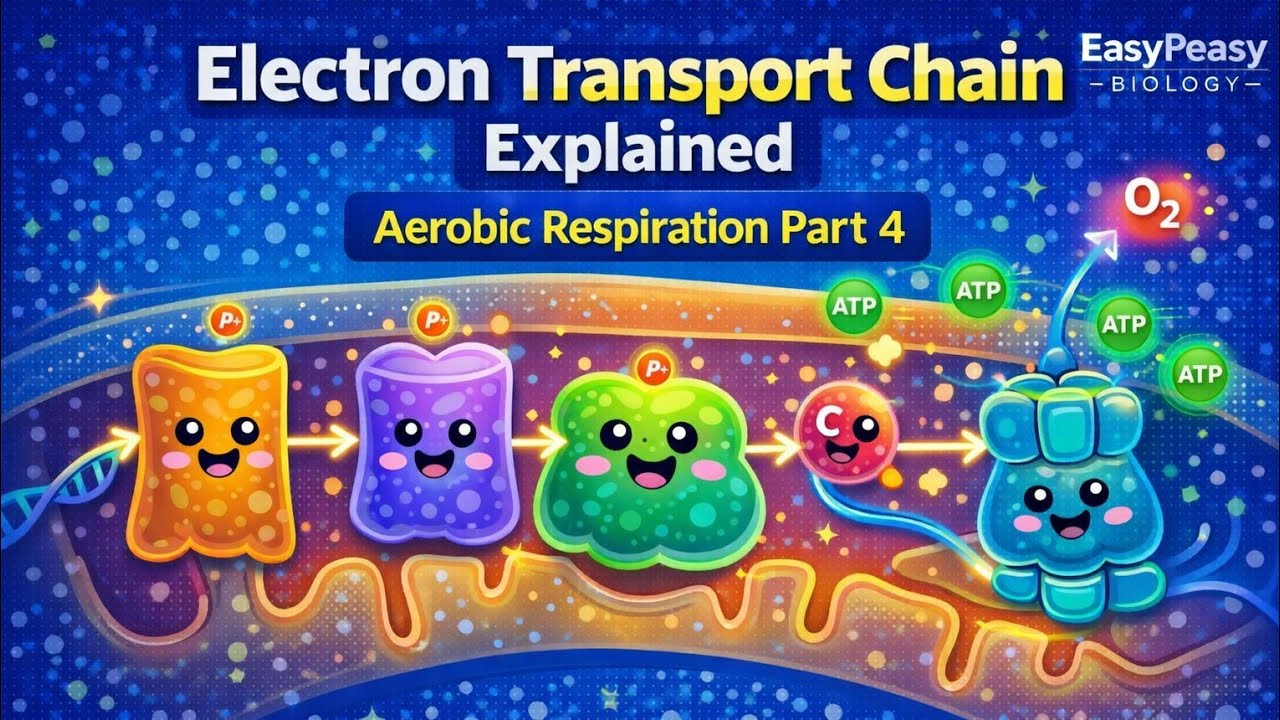 Electron Transport Chain Explained | Aerobic Respiration Part 4
