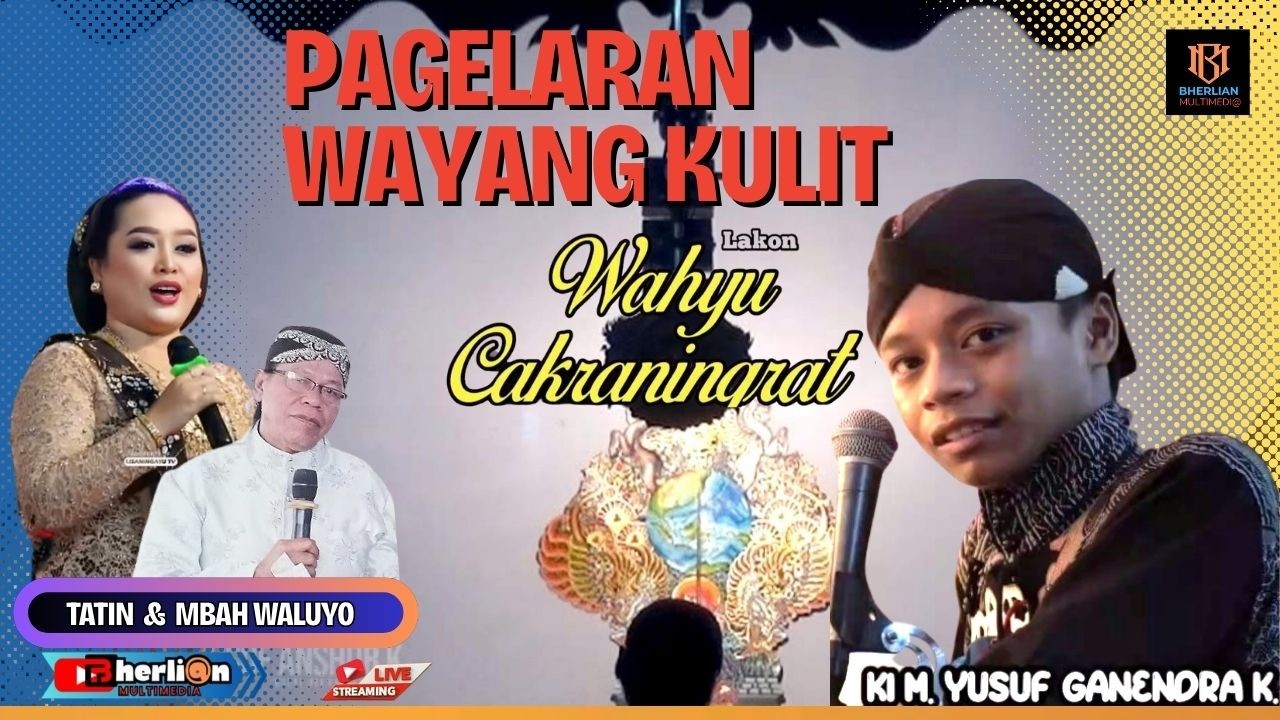 🔴  LIVE WAYANG KULIT /Dalang : KI YUSUF ANSHOR LAKON:WAHYU CAKRANINGRAT