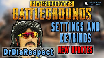 DrDisRespect PUBG Settings, Keybinds, sensitivity and Gear  Updated 2019