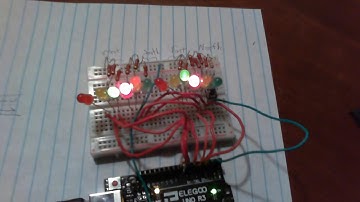 NMSU-MECHATRONICS-ARDUINO PROJECT-ADVANCED TRAFFIC SIGNAL-SPRING 2017