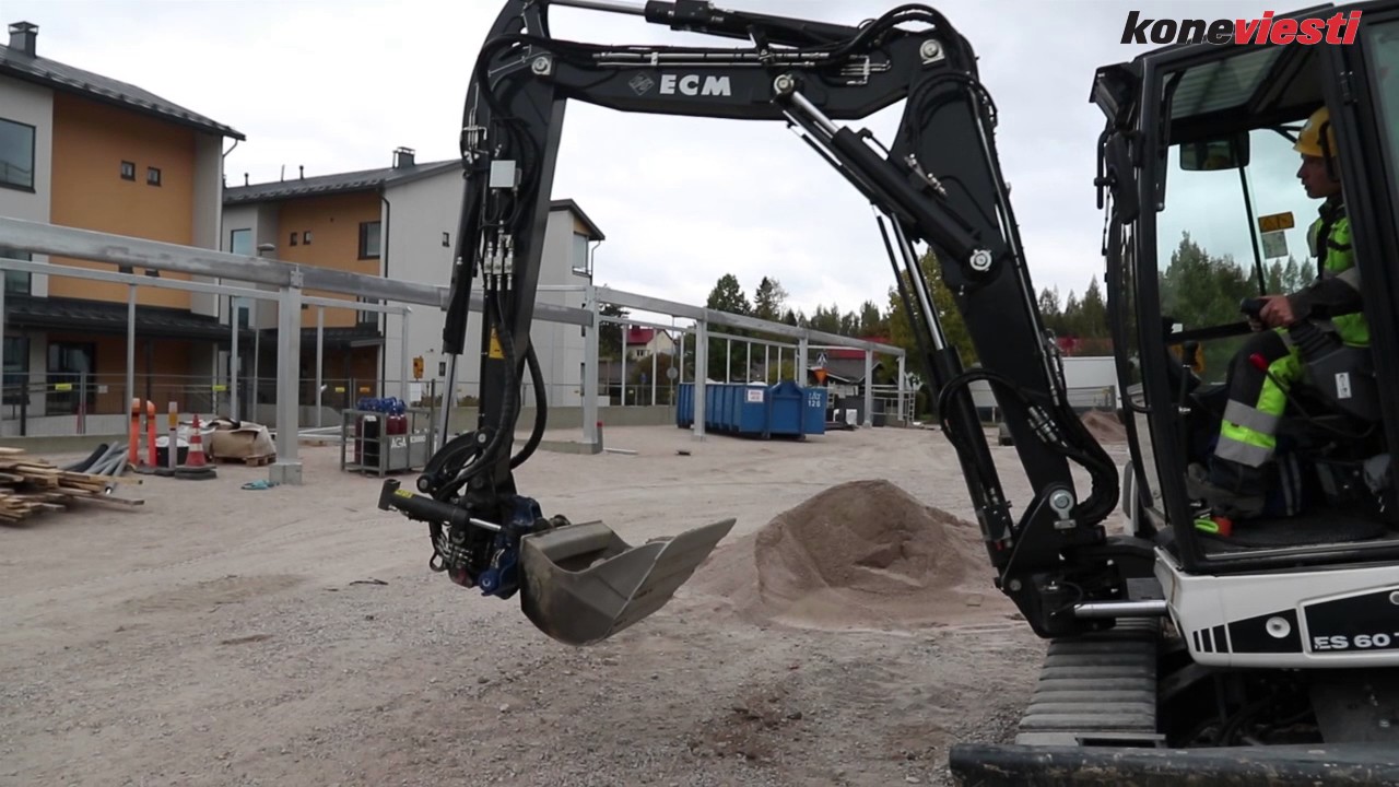 ECM ES60 TR -minikaivukone