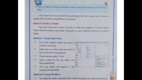 Working with files & folders - class 4 - part 1