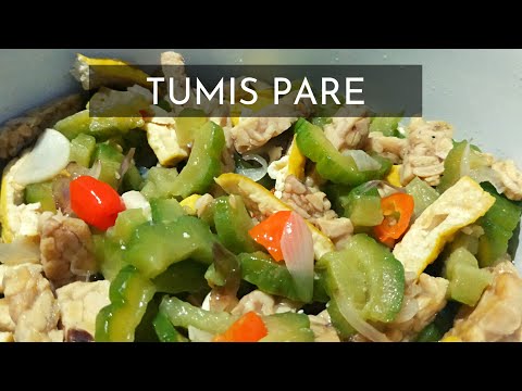 Tumis Pare Dan Tahu