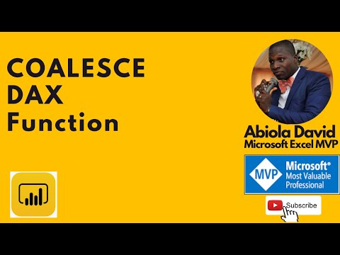 COALESCE DAX function