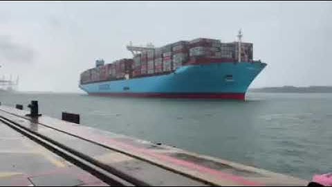 MARGRETHE MAERSK - ONE OF THE LARGEST SHIPS IN THE WORLD