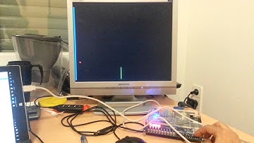 FPGA : Verilog VGA controller : Ping Pong