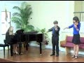 Wonderful Merciful Saviour~Abigail & Adrian~Violin Duet