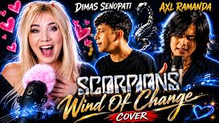 I'm In LOVE! DIMAS SENOPATI feat AXL RAMANDA Scorpions-Wind Of Change Cover REACTION