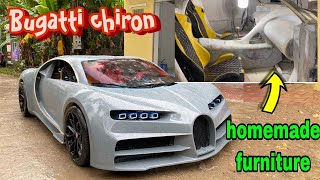 Complete The Homemade Bugatti Interior Mold | Homemade Super Car Bigatti Million Dollars