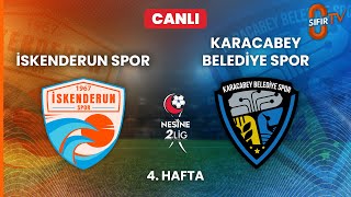 İSKENDERUNSPOR A.Ş. - KARACABEY BELEDİYE SPOR A.Ş. (2. LİG BEYAZ GRUP 13.09.2025)