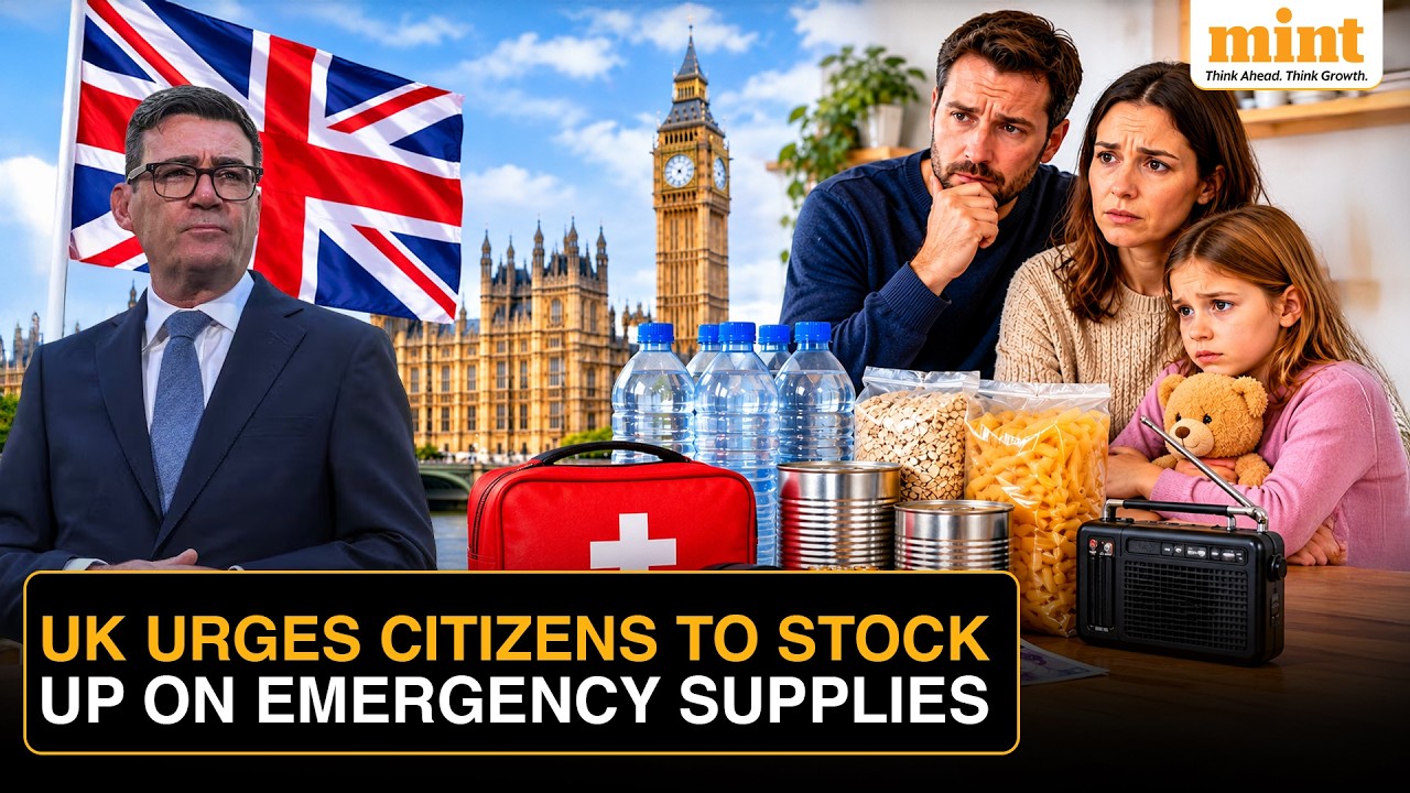 UK Govt Alerts Citizens: Keep 3 Days Of Food, Water & Cash At Home | Here's Why