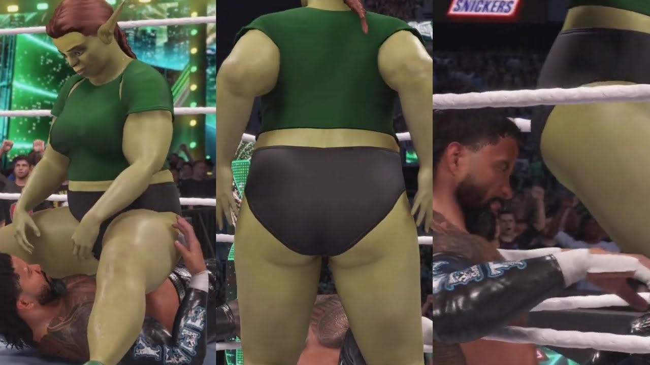 WWE 2K25 (request) #185 stinkface match Fiona vs Jey Uso 