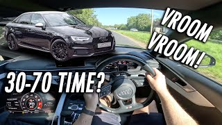 2017 AUDI S4 DRIVING POV/REVIEW // THE PERFECT DAILY DRIVER?