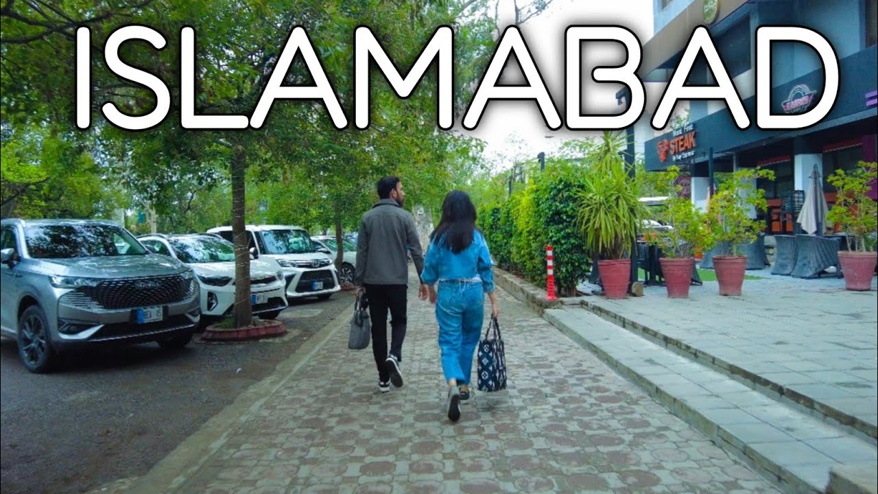 LUXURY side of Islamabad, Walking Tour 4k 2025