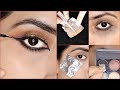#7 NEW & CLEVER Eye Makeup Hacks जो आपने पहले कभी ना सुना होगा | काजल को फैलने से कैसे बचाएं ?#HACKS