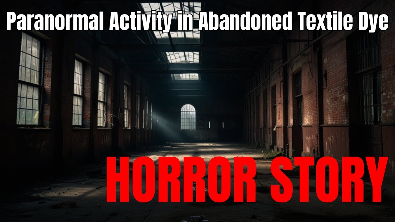 3 Paranormal Activity in Abandoned Textile Dye House Horror Stories
