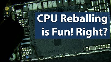 iPhone 7 Plus A10 CPU Reballing