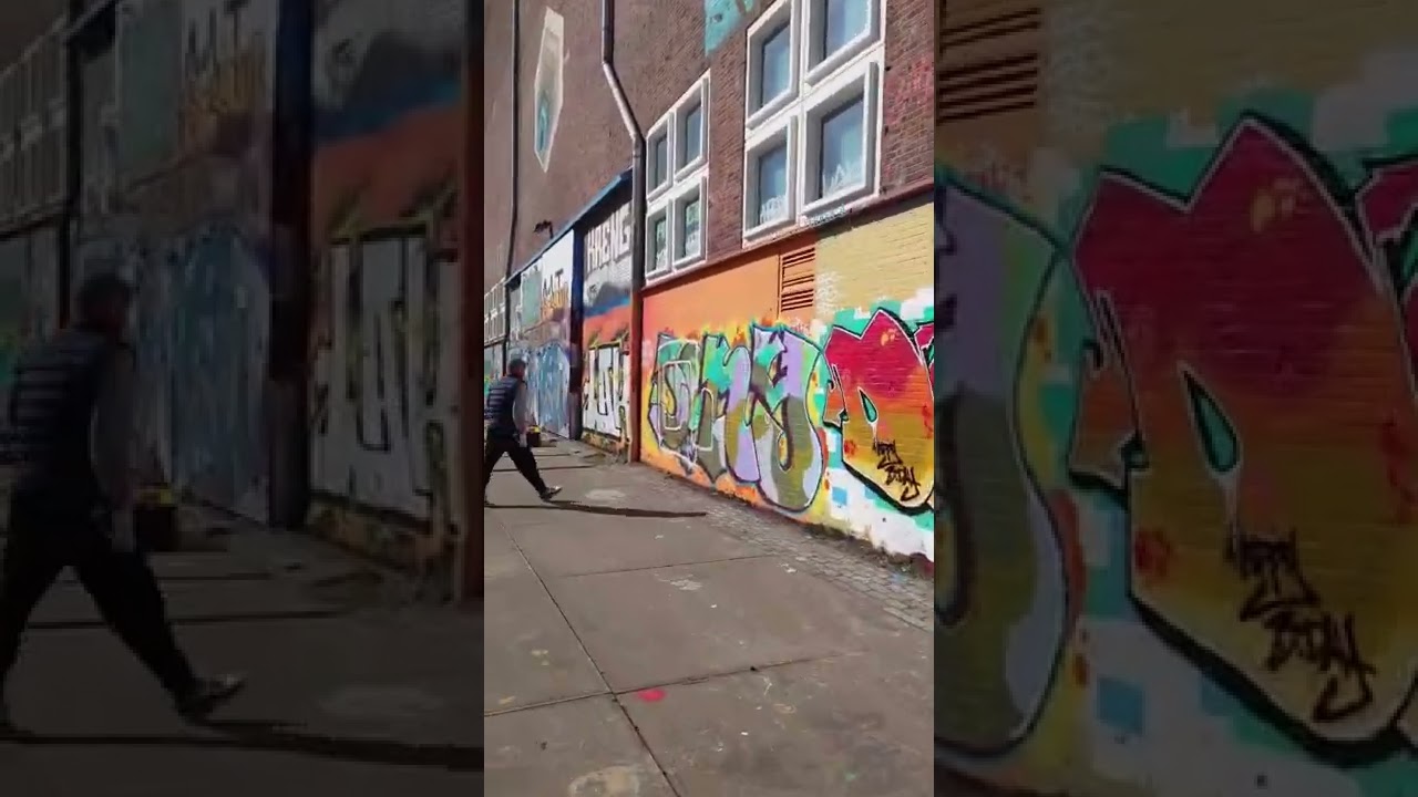 Graffiti Area in Amsterdam