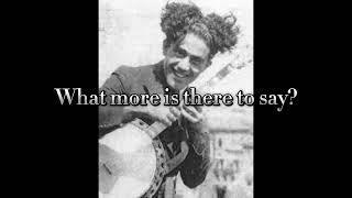 Al Bowlly - Im sorry Sally 1928 (lyrics video)