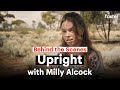 Milly alcock  behind the scenes  upright  foxtel