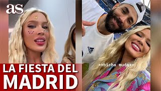 El SHOW de la NOVIA de MILITAO en la fiesta del REAL MADRID | Diario AS