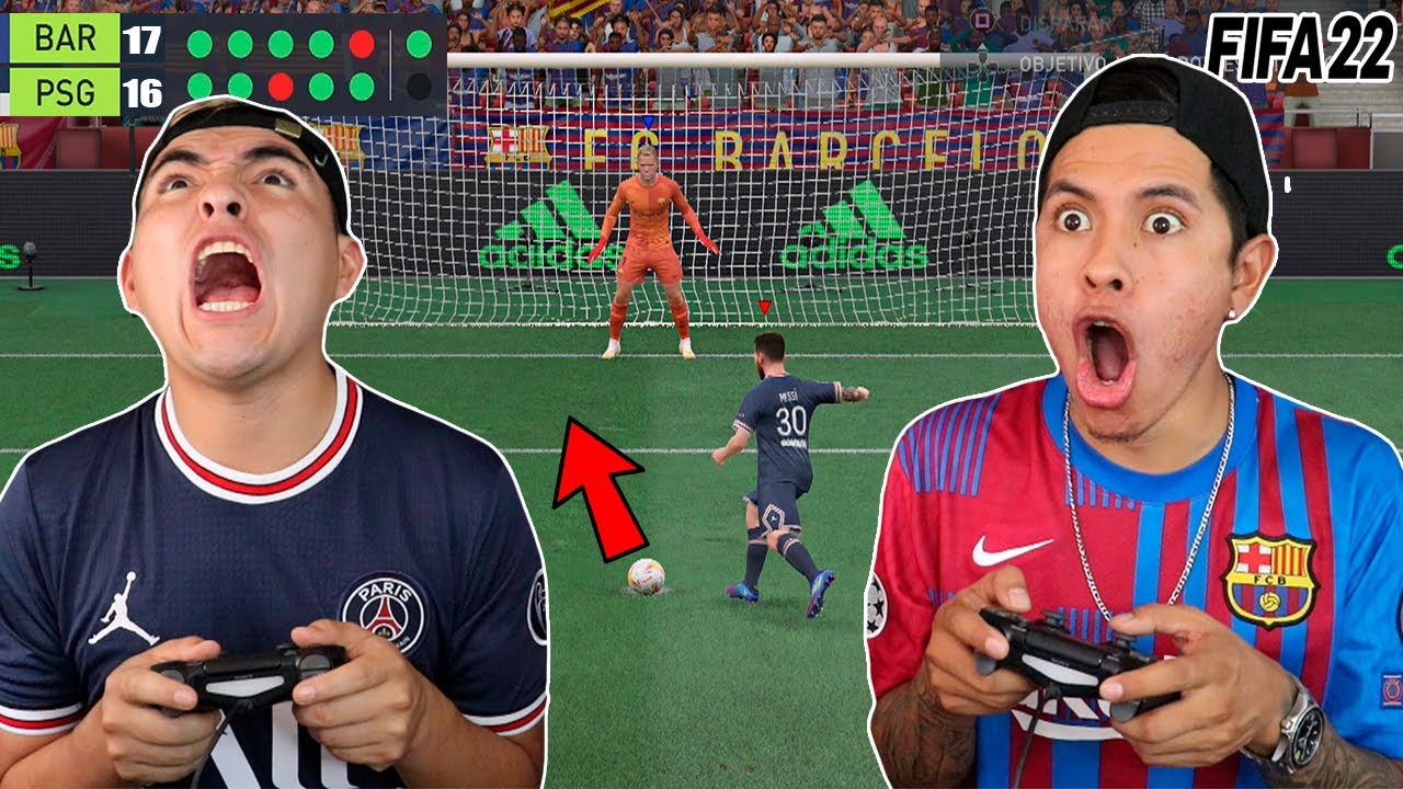 LA TANDA DE PENALTIS MAS LARGA de FIFA 22 😱 *Nos ENOJAMOS MUCHO*