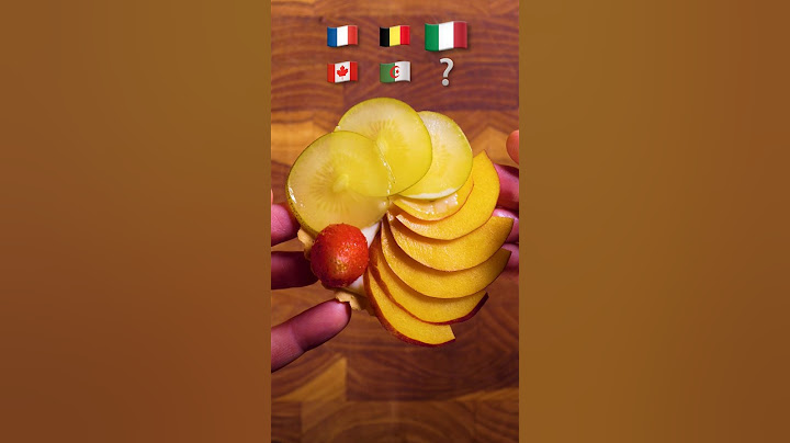✅️ 6 recette tarte vs 6 pays !