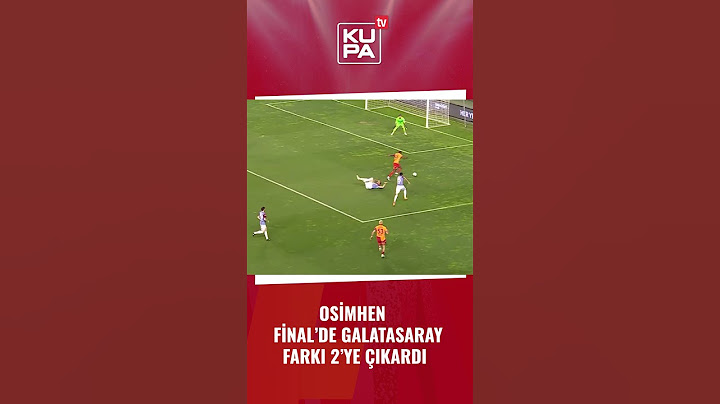 Victor Osimhen'den farkı 2'ye çıkaran gol! | Trabzonspor 0-3 Galatasaray | Ziraat Türkiye Kupası