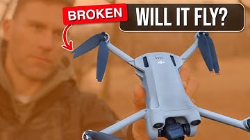 Will a Drone FLY with Broken Propellers?!