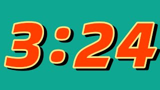 3 Minute and 24 Second Timer