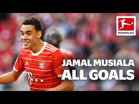 Jamal musiala - all bundesliga goals in 2022/23 so far