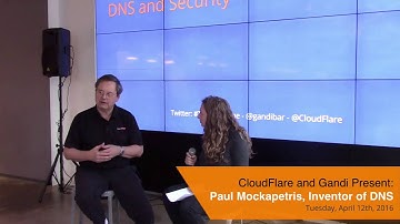 Geek Out w/ Paul Mockapetris (DN$) the Original Inventor of DNS at CloudFlare