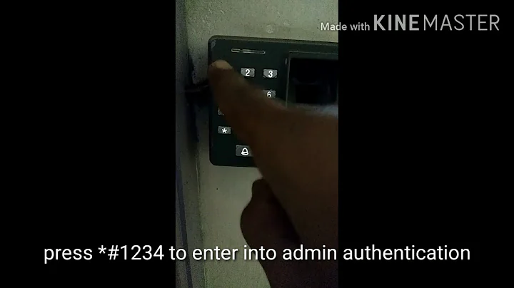 How to add users in Essl x7 biometric access control device