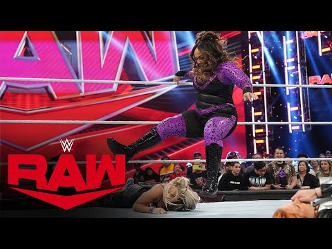 Nia Jax levels the Elimination Chamber field after a chaotic brawl: Raw highlights, Feb. 19, 2024