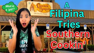A Filipina Tries Southern Cooking - Grits And Hush Puppies!